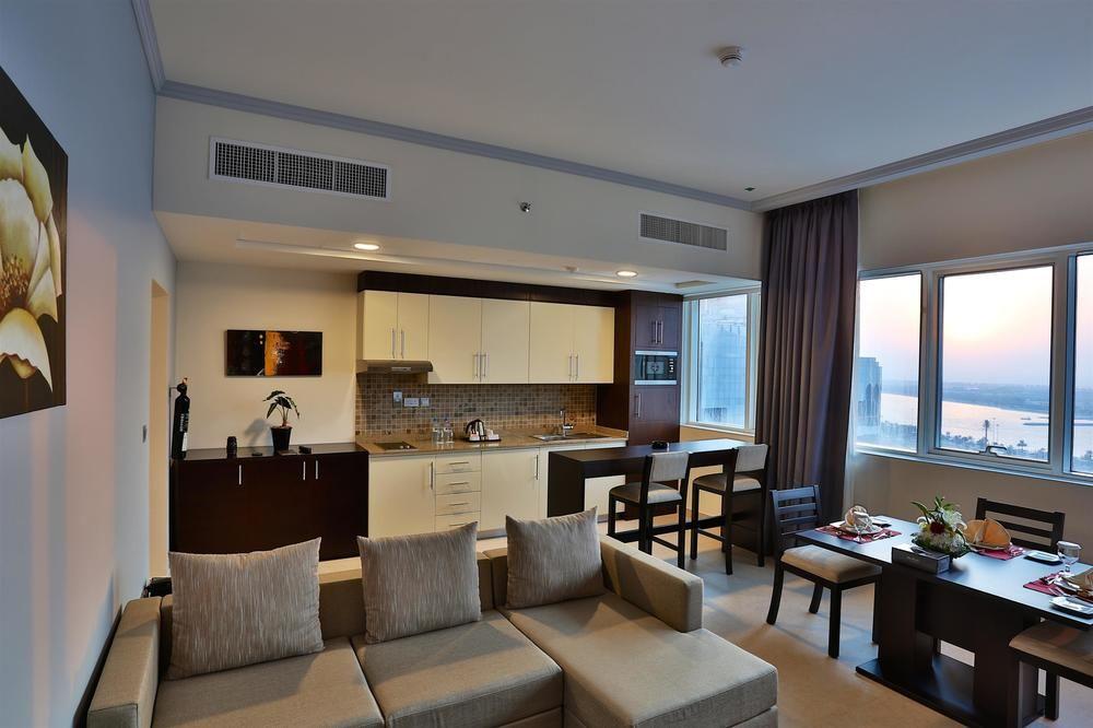 Tower Hotel Apartments Abu Dhabi Buitenkant foto