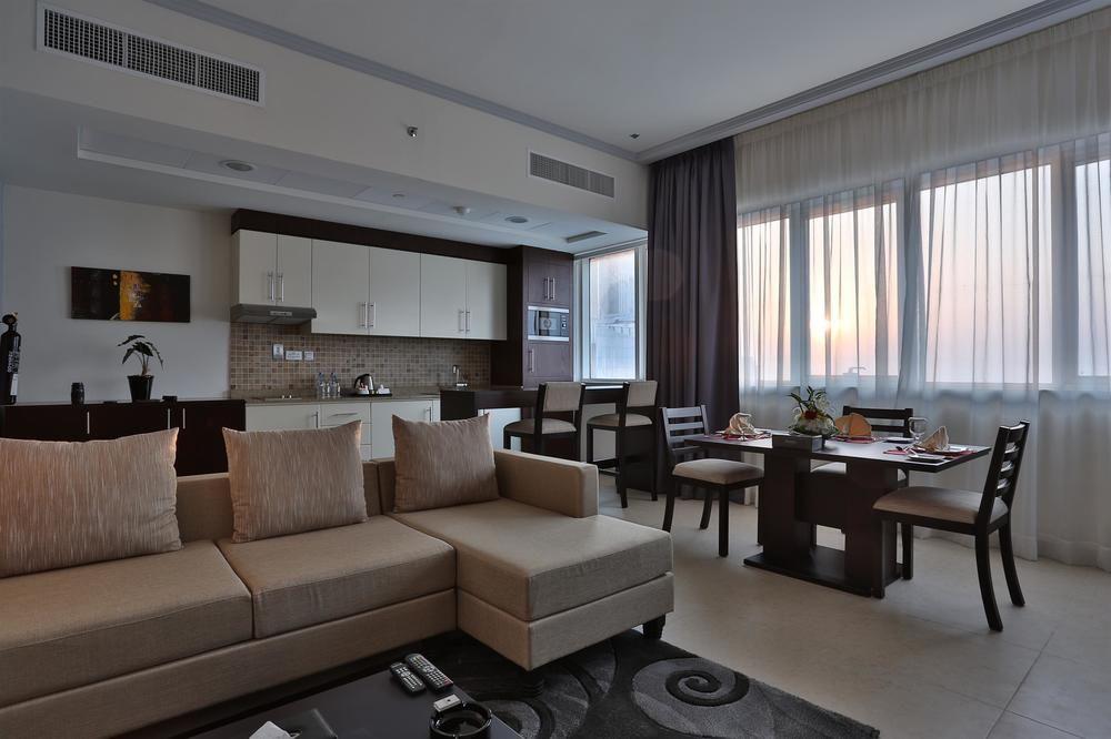 Tower Hotel Apartments Abu Dhabi Buitenkant foto