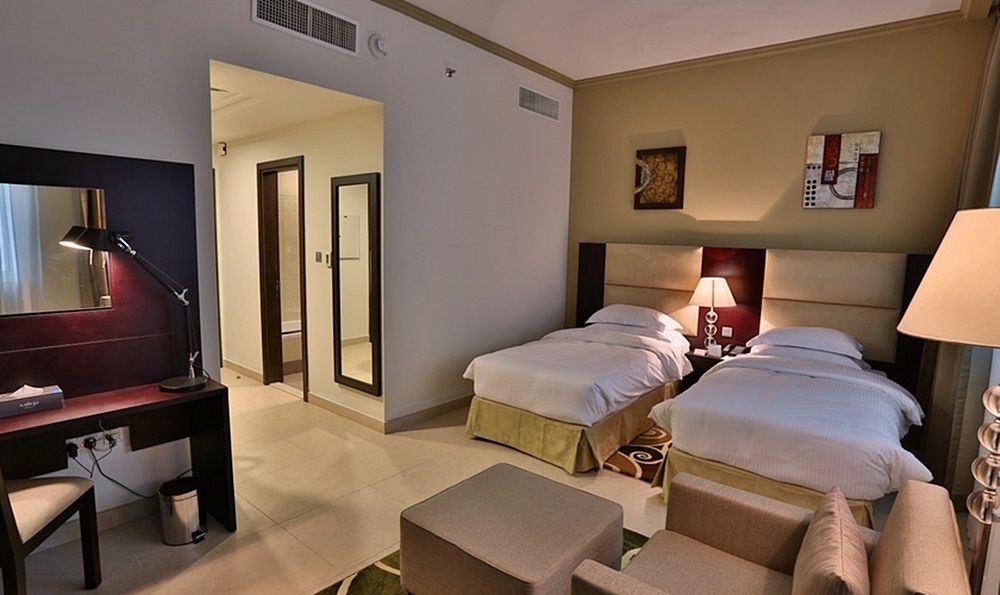 Tower Hotel Apartments Abu Dhabi Buitenkant foto